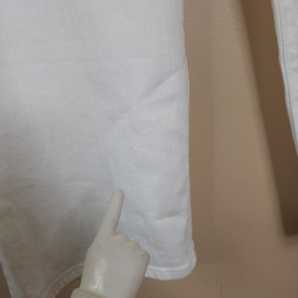 Madewell Perfect Vintage Wide-Leg Jean in Tile White: Patch Pocket Size 28P - Picture 4 of 12